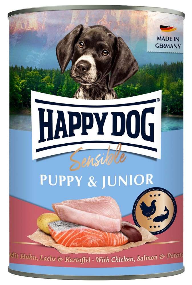 112795-HD_Fleisch Pur_PuppyJunior_Lachs_400g_1_oS