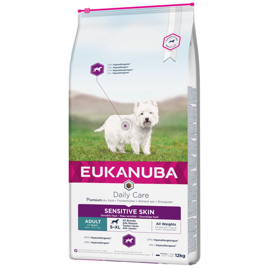 Eukanuba Dog Daily Care Sensitive Skin 12 kg