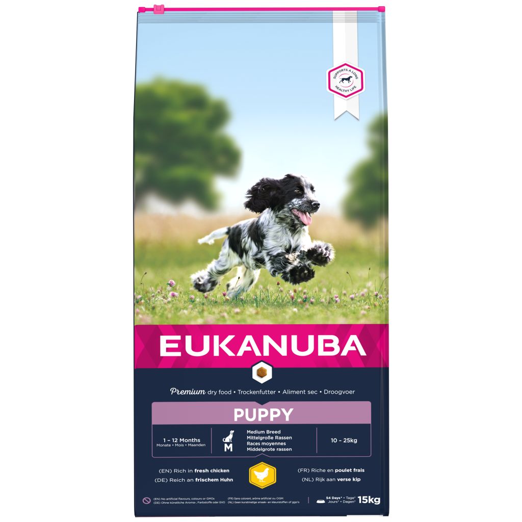 Eukanuba Dog Puppy Medium 15 kg
