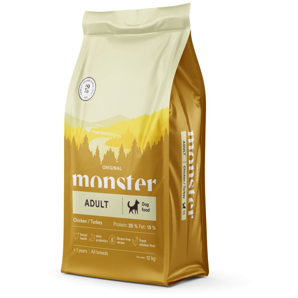Monster Dog Original Adult Chicken/Turkey 12 kg