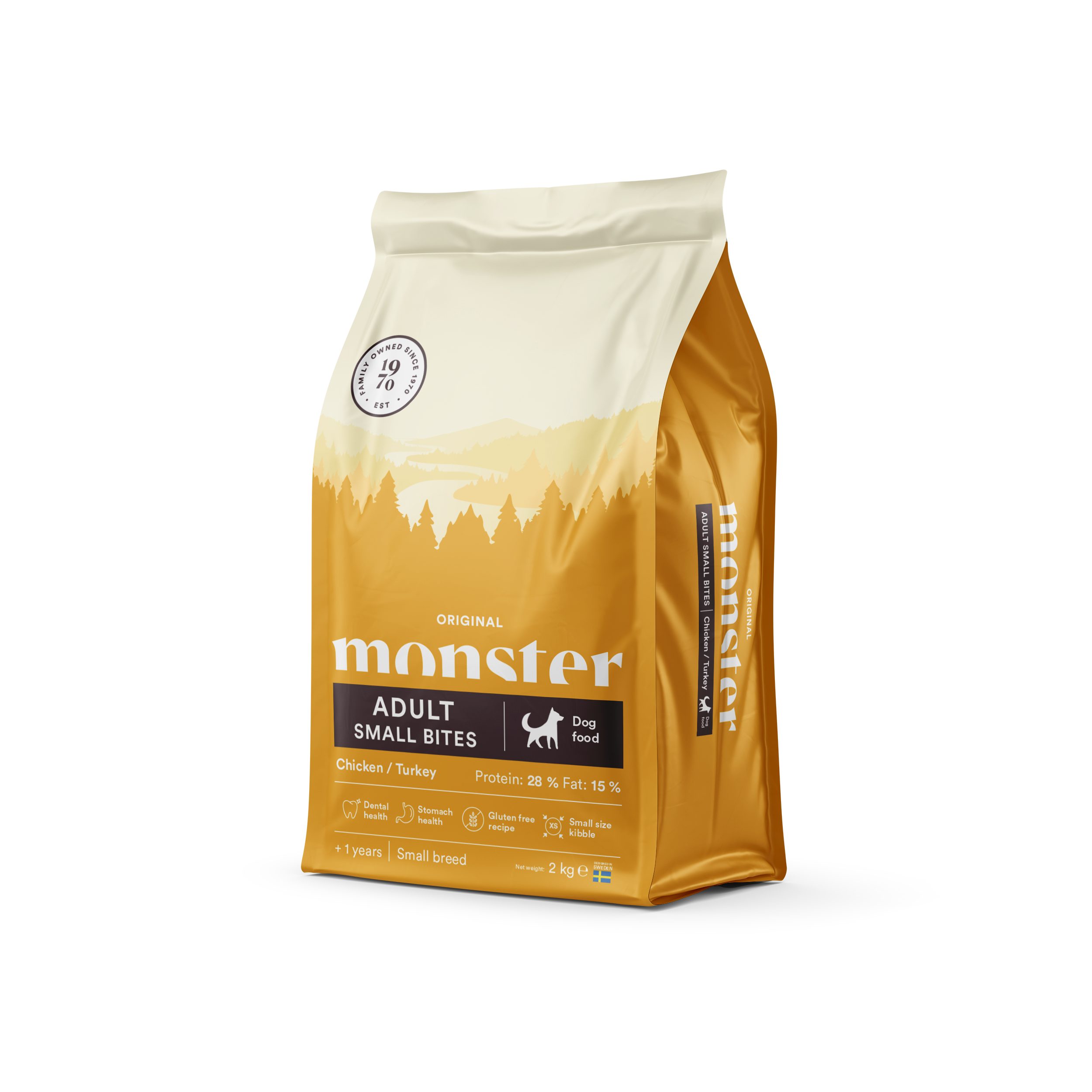 Monster Dog Original Adult Small Bites 2 kg