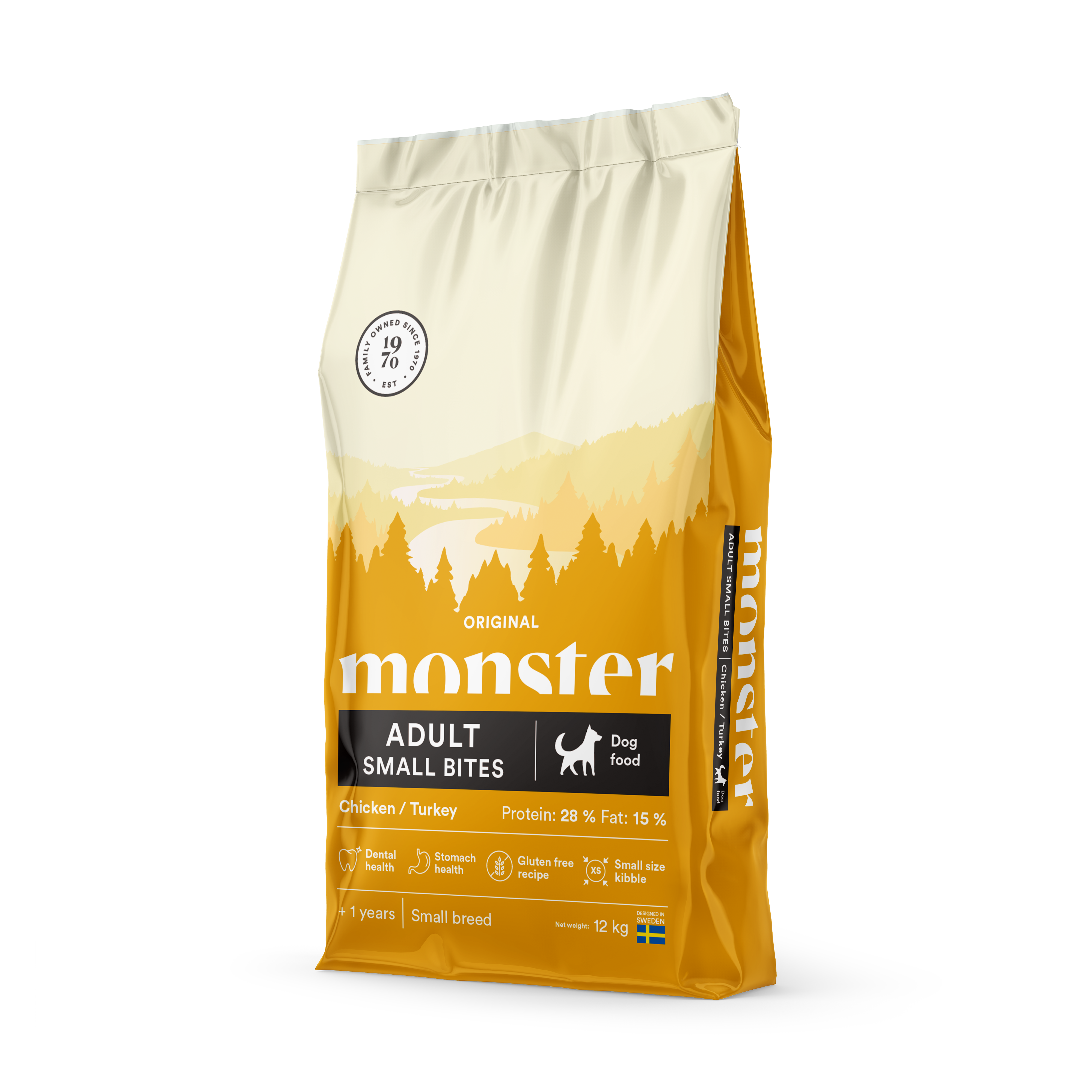 Monster Dog Original Adult Small Bites 12 kg