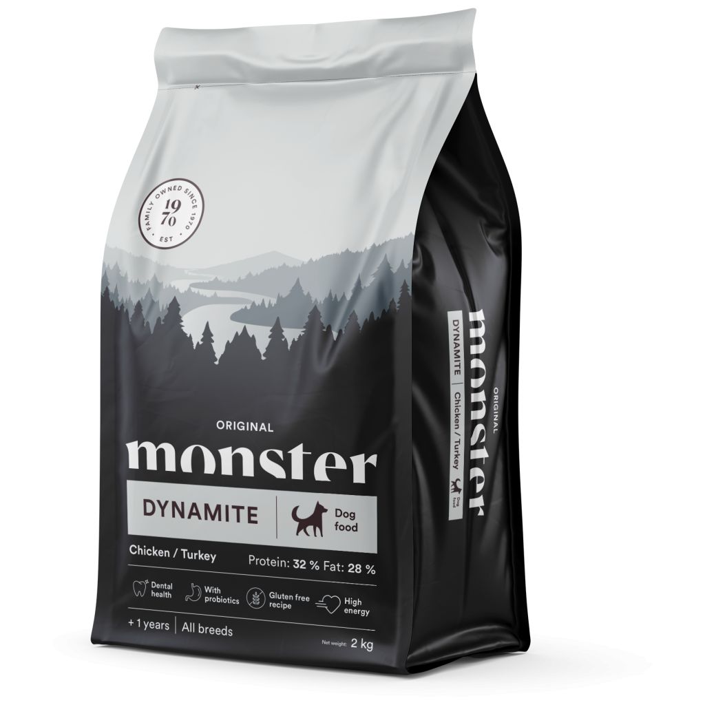 Monster Dog Original Dynamite Chicken/Turkey 2 kg