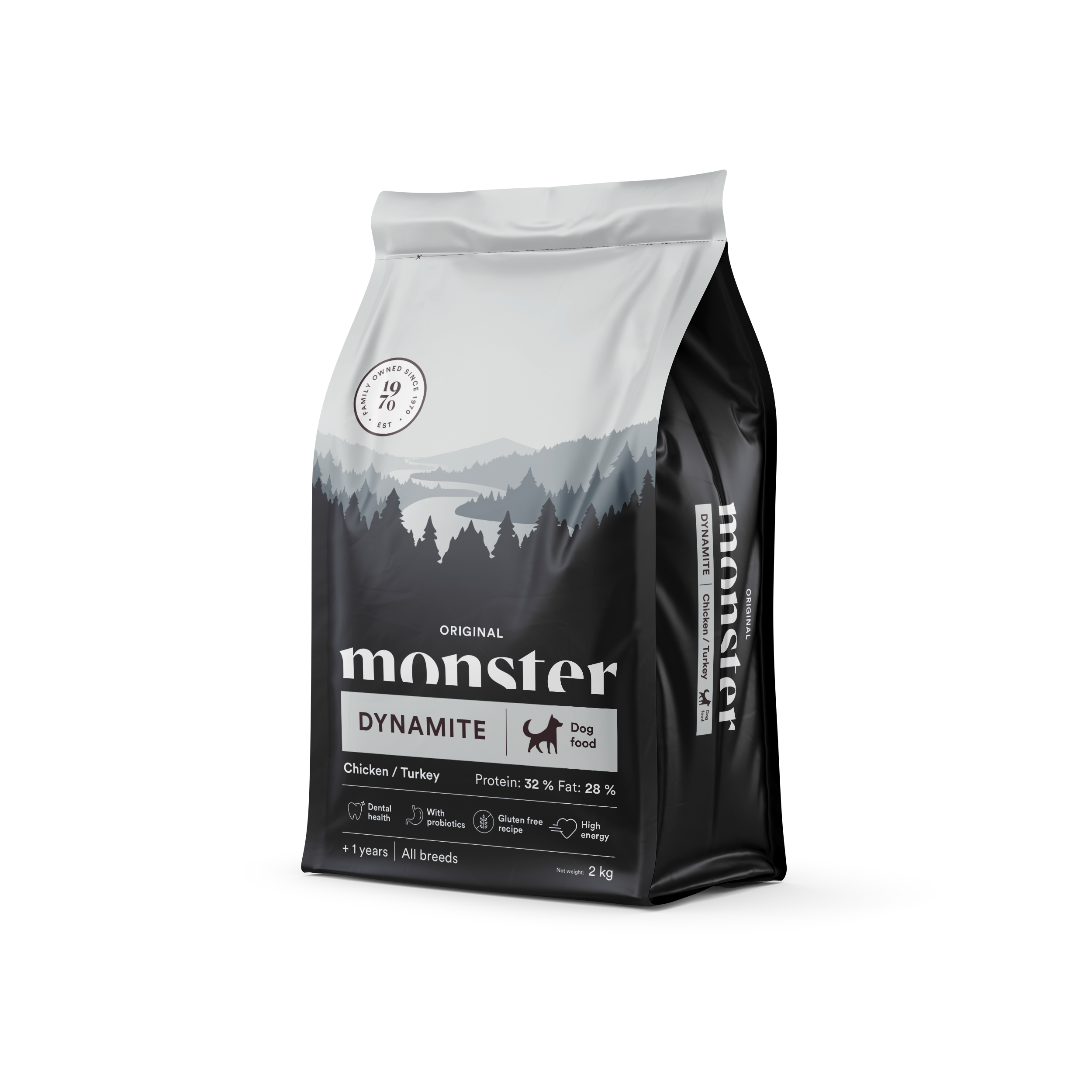 Monster Dog Original Dynamite Chicken/Turkey 2 kg