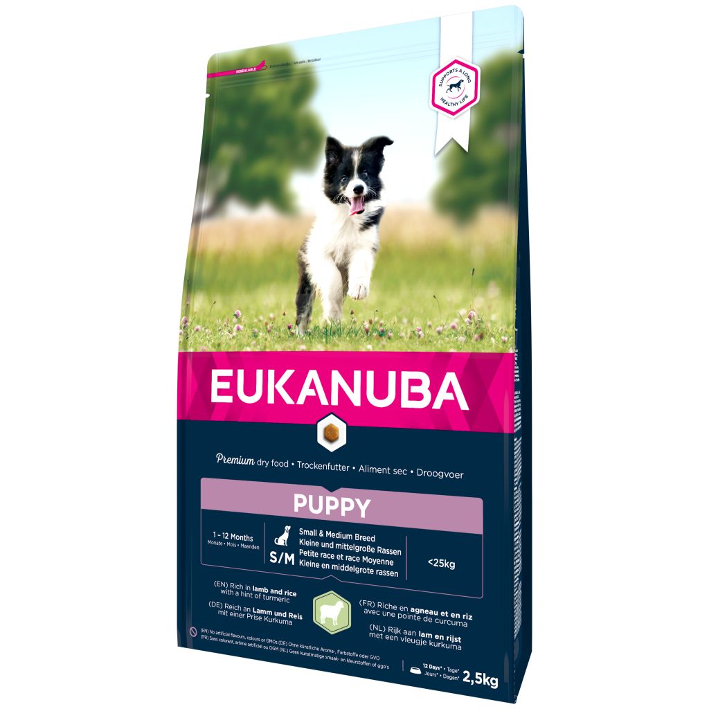 Eukanuba Dog Puppy Small / Medium Lamb & Rice 2