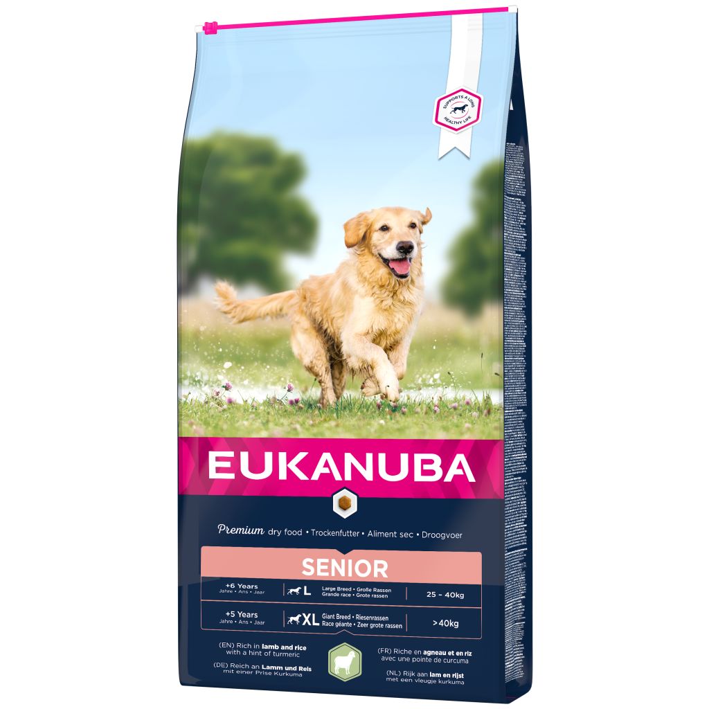 Eukanuba Dog Senior Large Lamb & Rice 12 kg