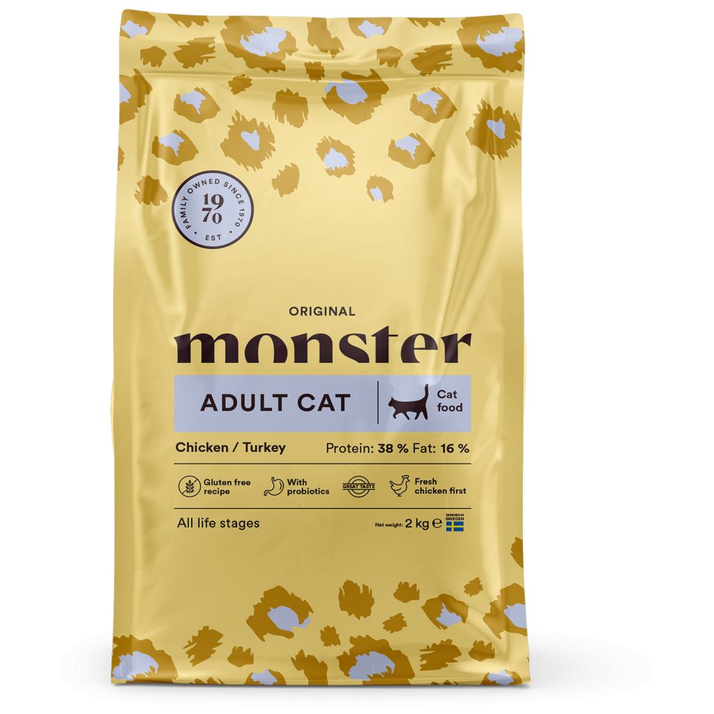 Monster Cat Original Adult Chicken/Turkey 2 kg