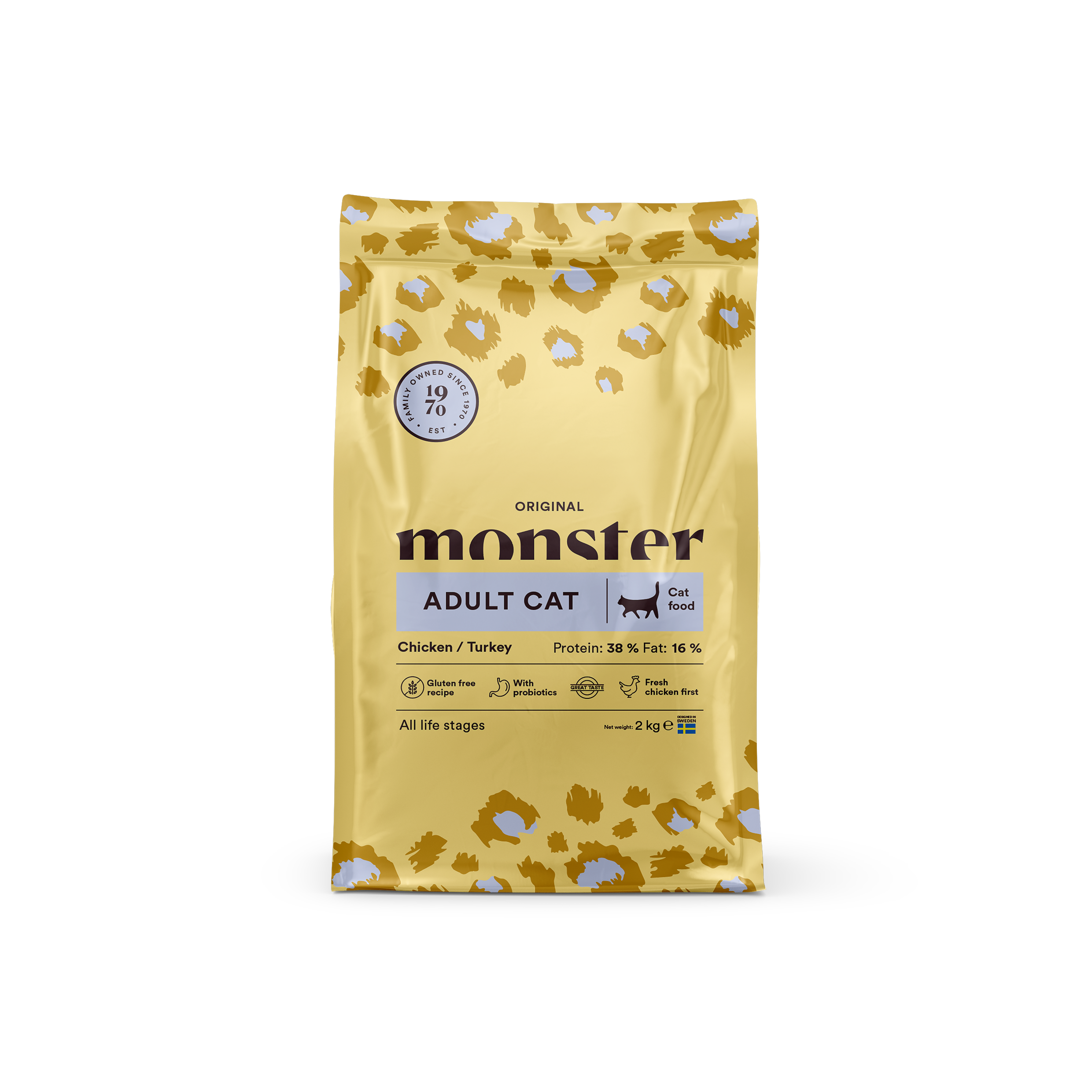 Monster Cat Original Adult Chicken/Turkey 2 kg