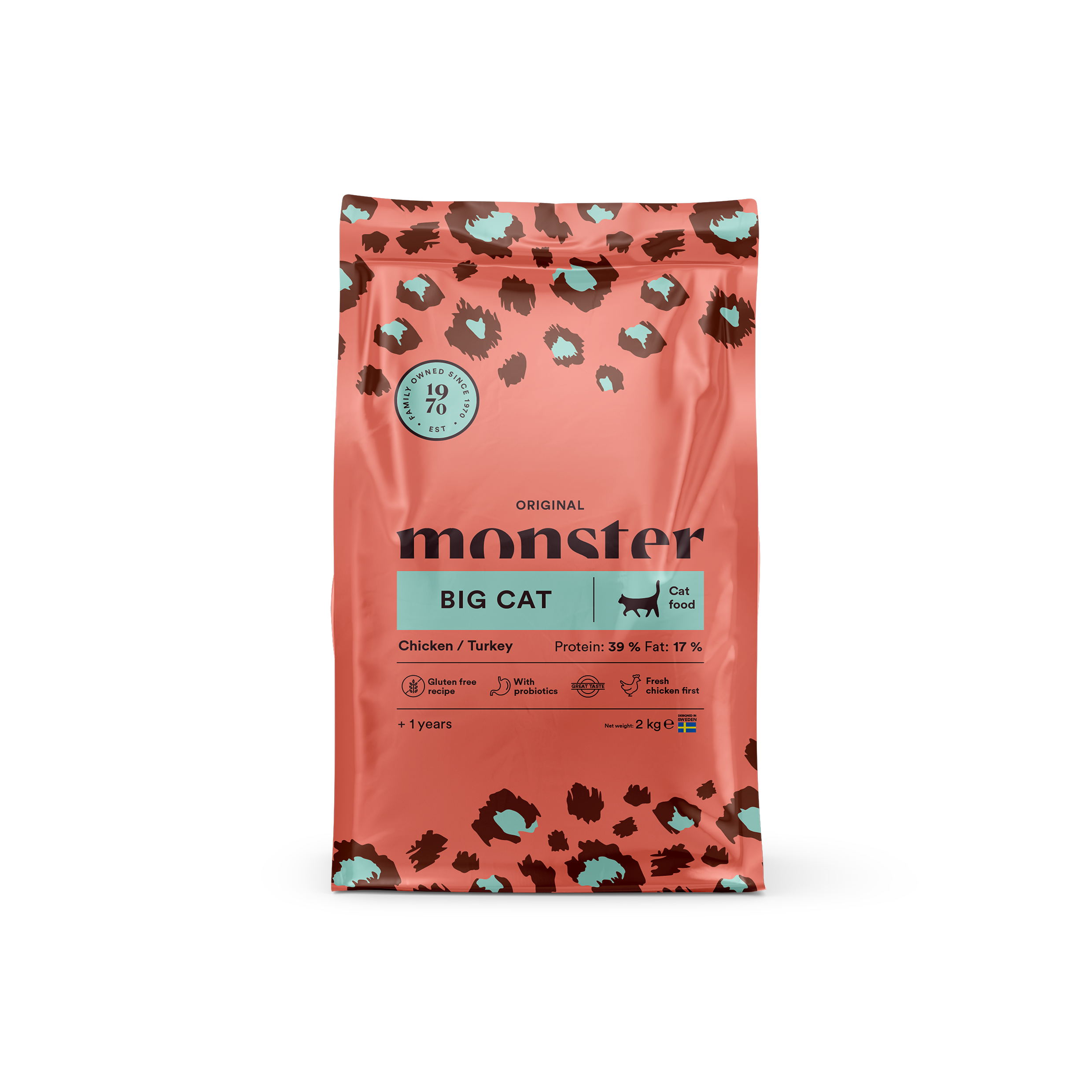 Monster Cat Original Big Cat Chicken/Turkey 2 kg