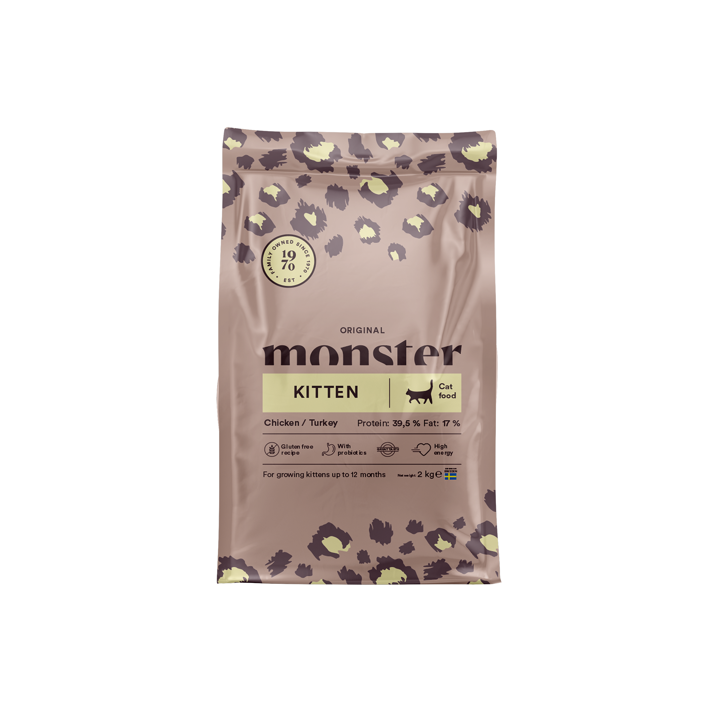 Monster Cat Original Kitten Chicken/Turkey 2 kg