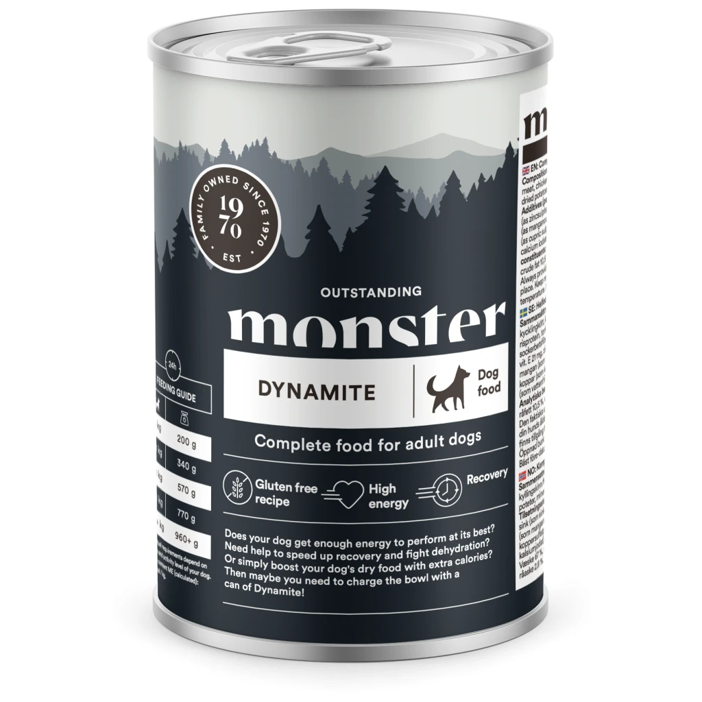 Monster Dog Dynamite Can 400 g