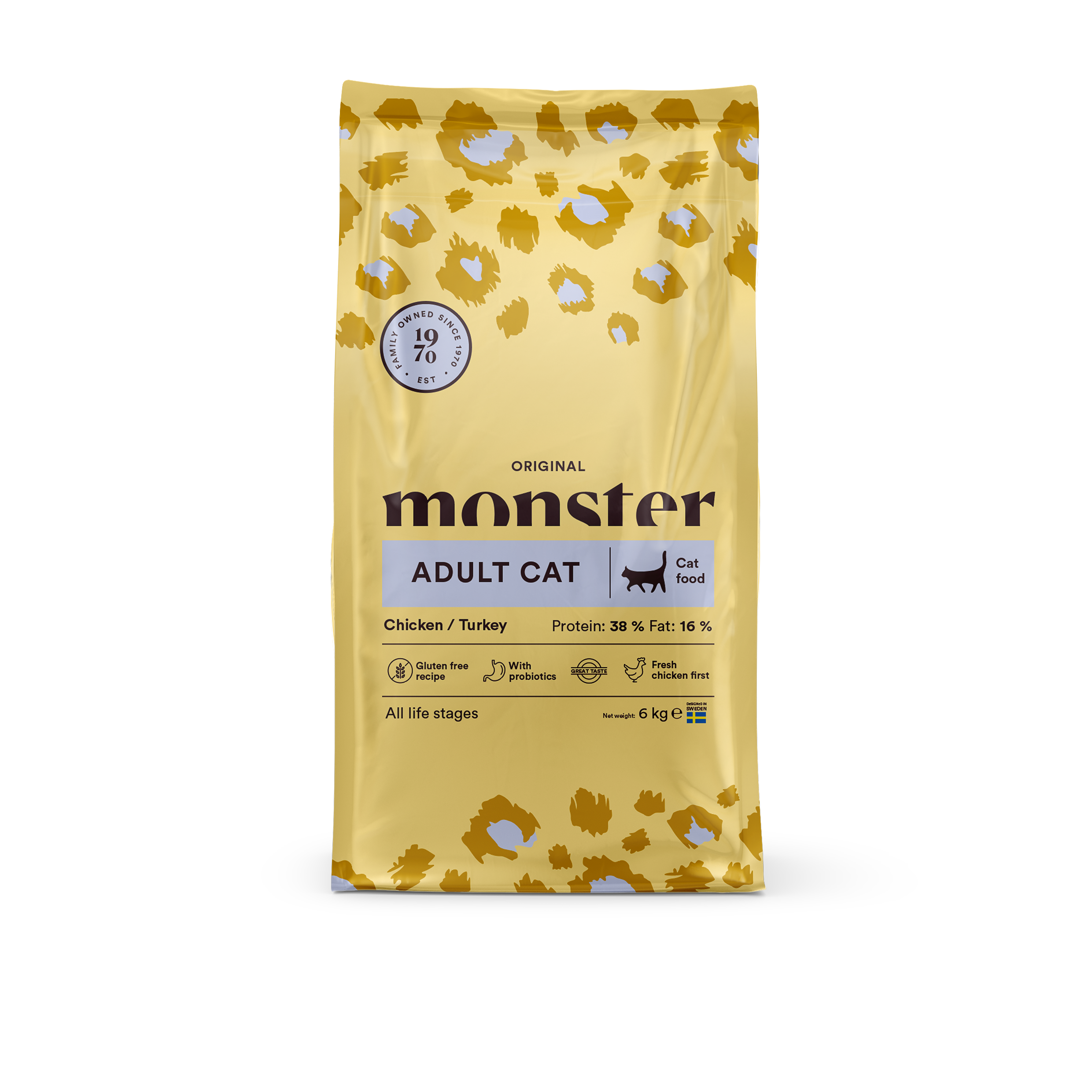 Monster Cat Original Adult Chicken/Turkey 6 kg