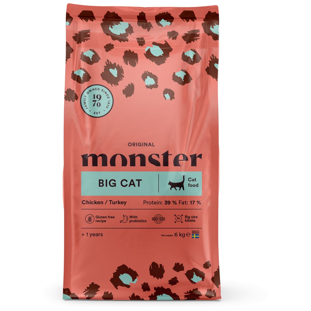Monster Cat Original Big Cat Chicken/Turkey 6 kg