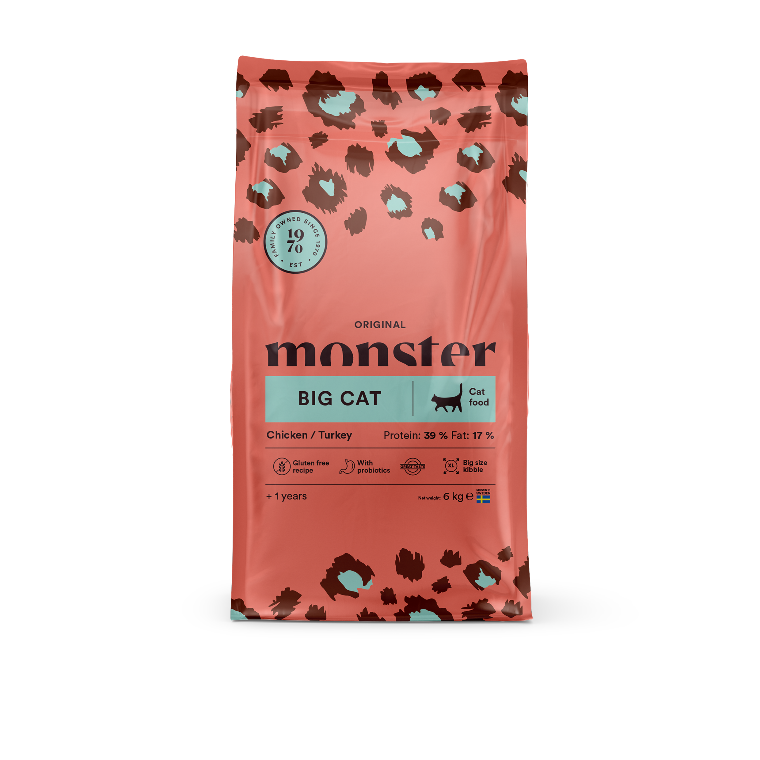 Monster Cat Original Big Cat Chicken/Turkey 6 kg