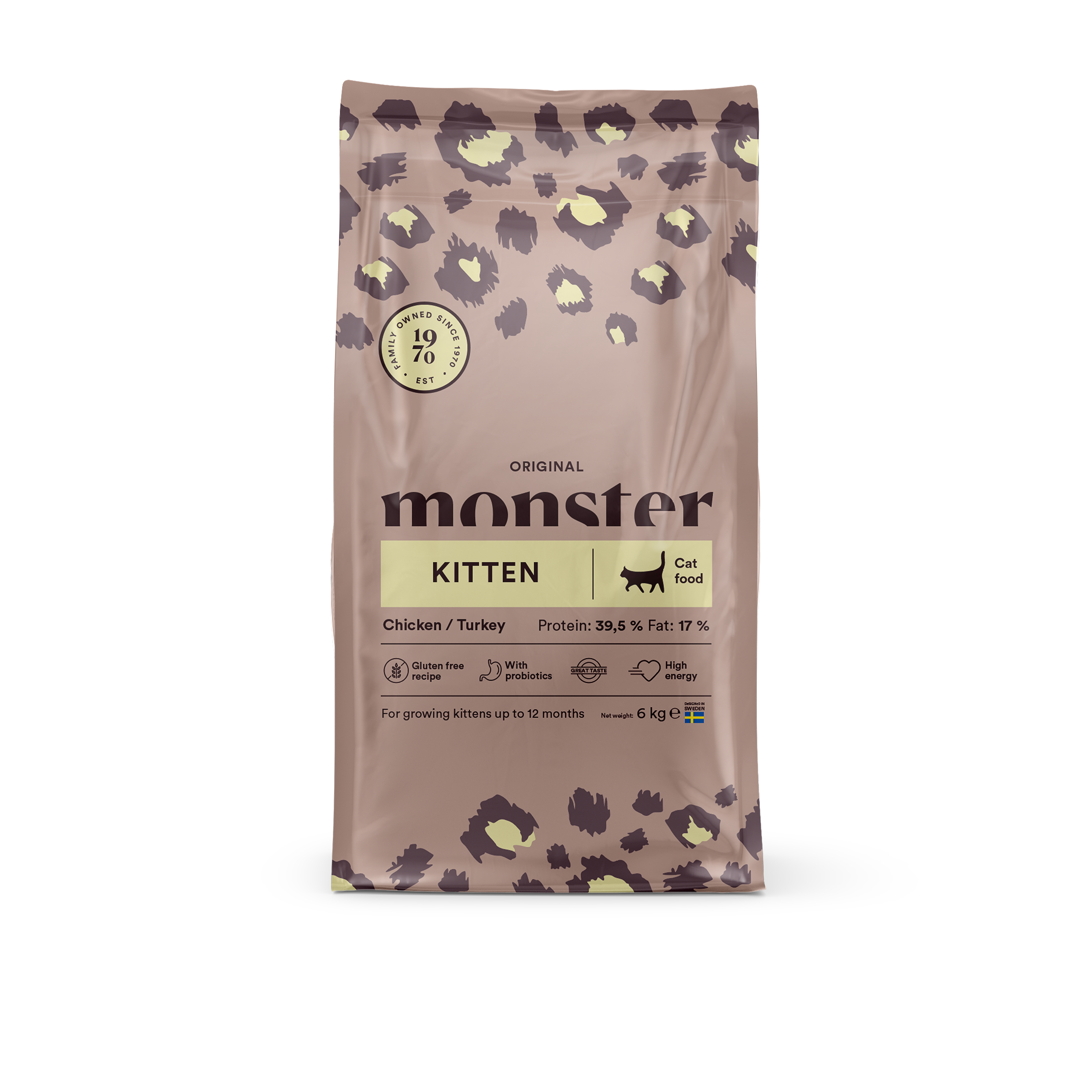 Monster Cat Original Kitten Chicken/Turkey 6 kg
