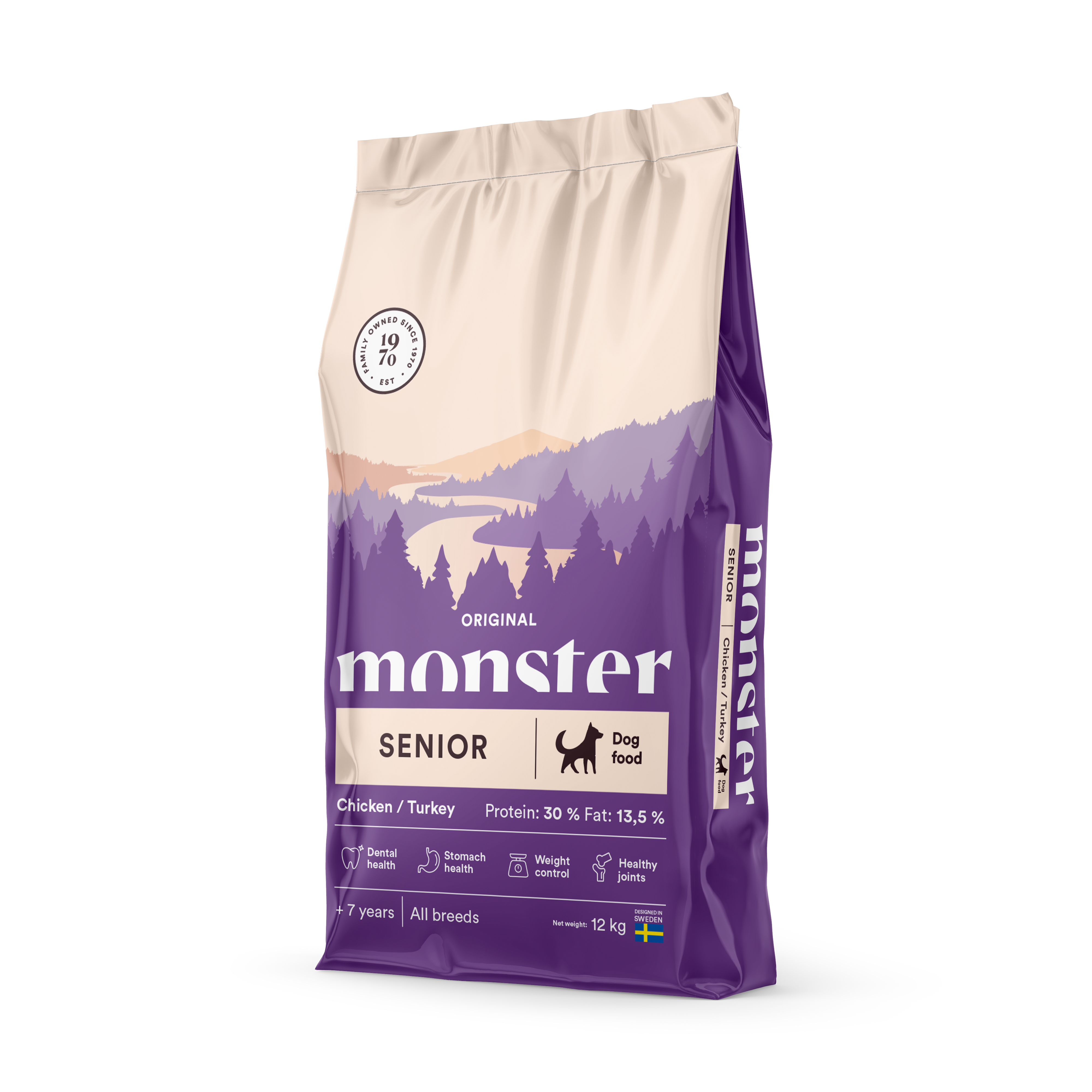 Monster Dog Original Senior Chicken/Turkey 12 kg