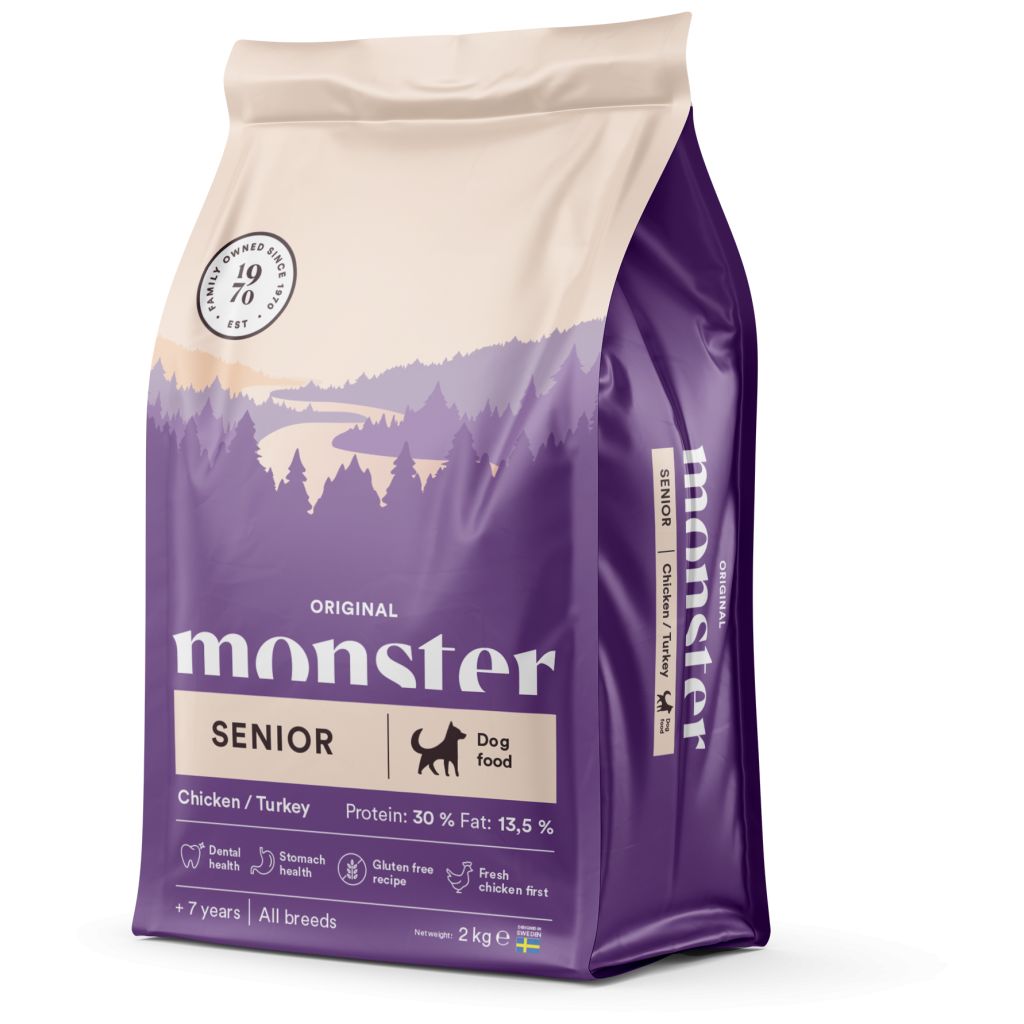 Monster Dog Original Senior Chicken/Turkey 2 kg