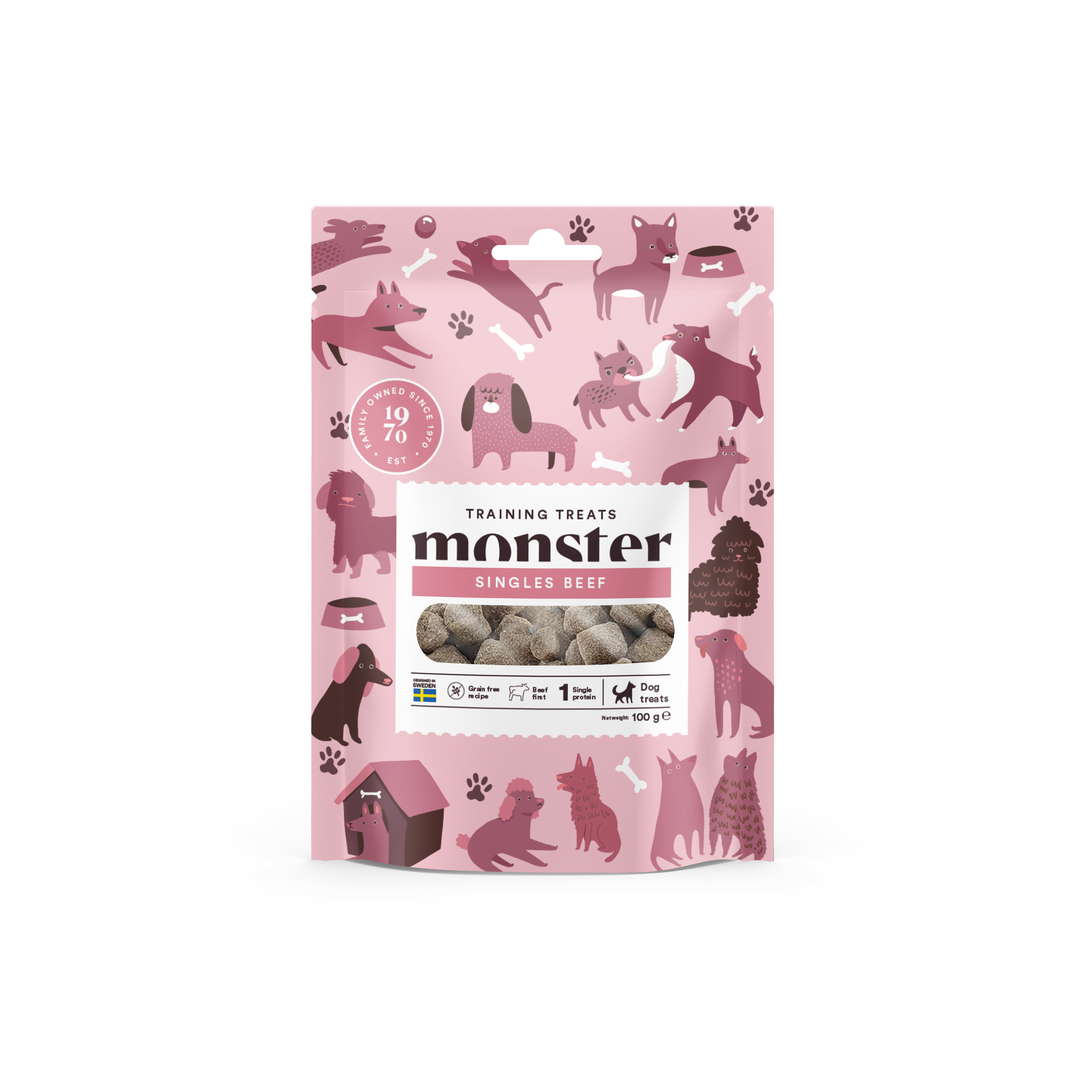 Monster Dog Training Treats Beef 100 g Monster Dog Training Treats Beef 100 g