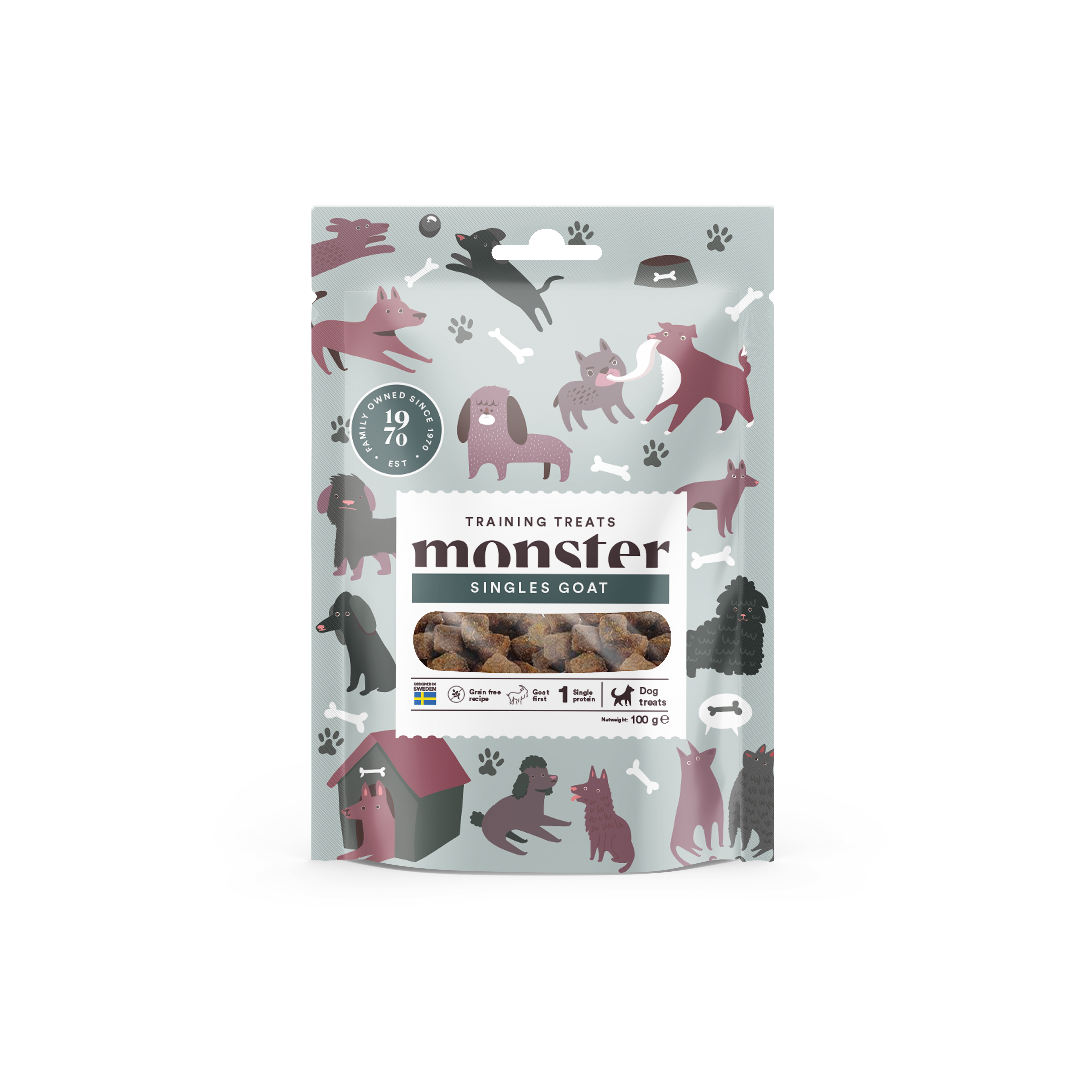 Monster Dog Training Treats Goat 100 g Monster Dog Training Treats Goat 100 g
