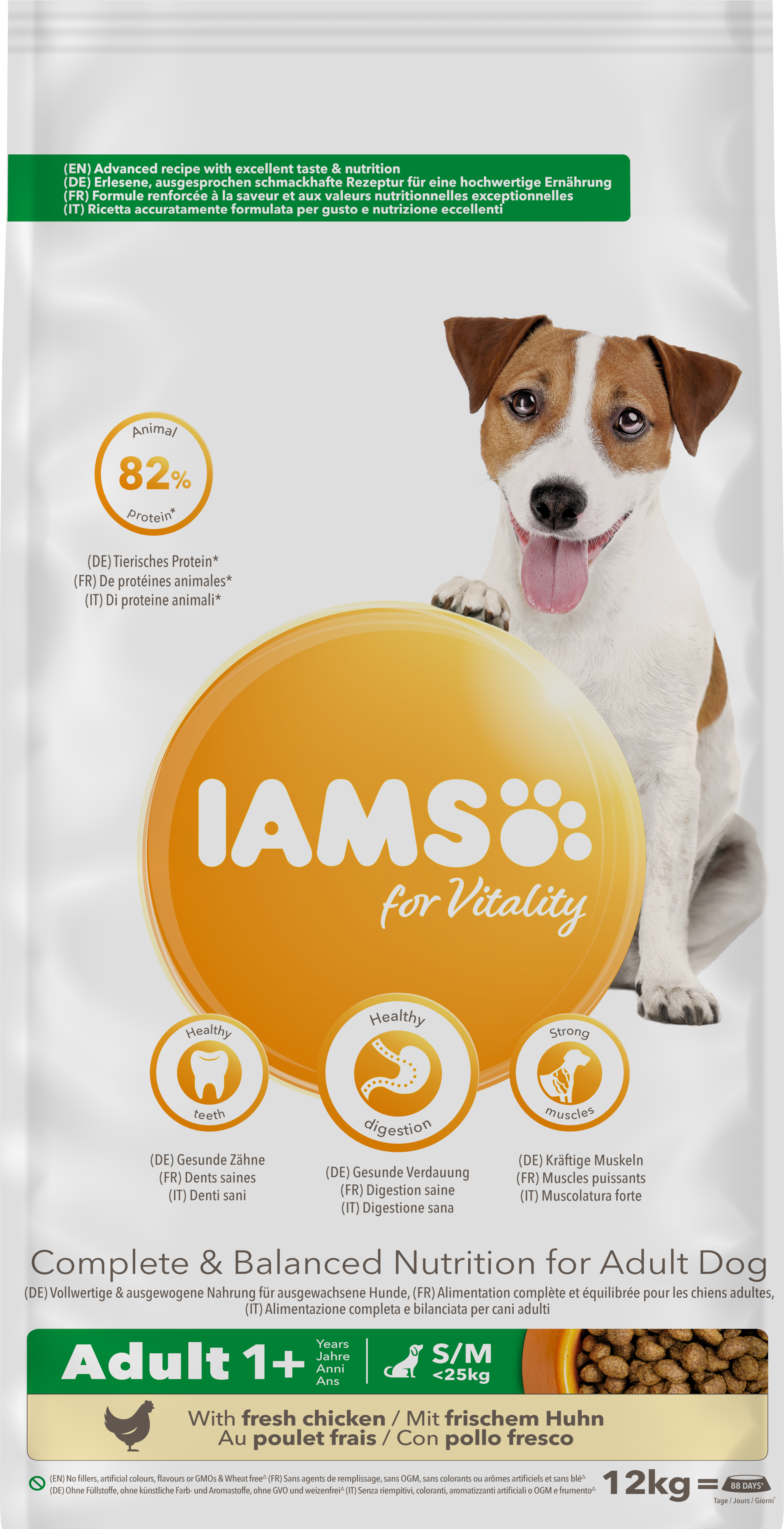 703100_Iams Dog Adult S&M 12 kg front