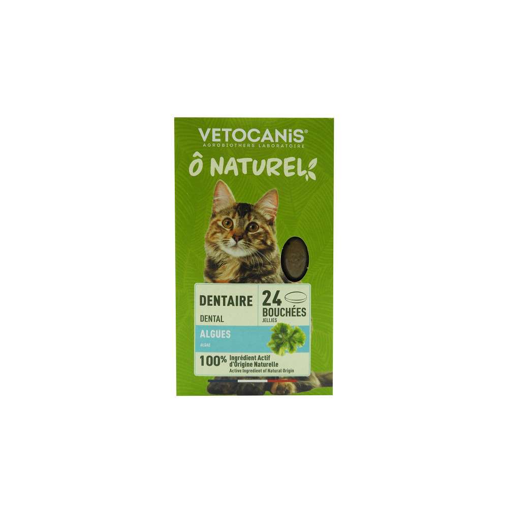 Tuggtabletter Katt Green Algae Vetocanis 24st