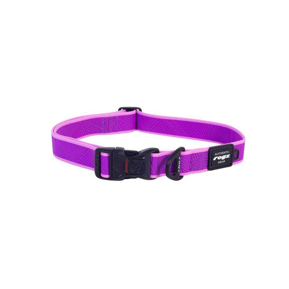 Rogz Amphibian Halsband XL Lila 43-70cm