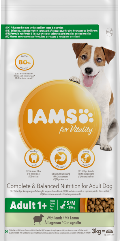 Iams Dog S&M Lamb 3 kg